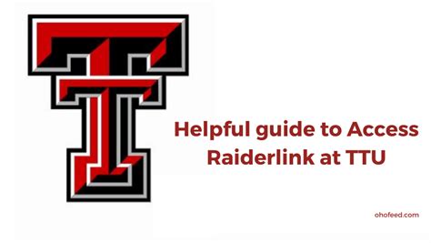 Go to the Raiderlink homepage at www. . Raider link